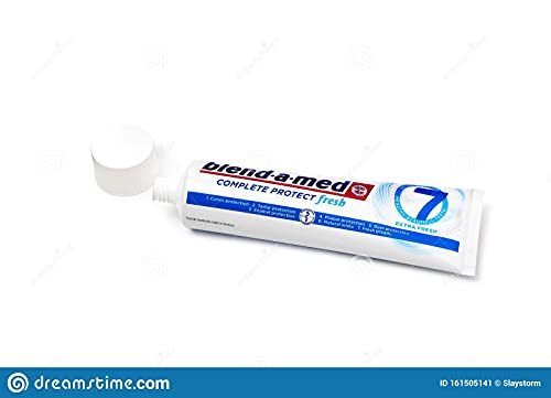 5 x Blend-a-med Complete Protect 7 Pasta de dientes extra fresca cada 75ml
