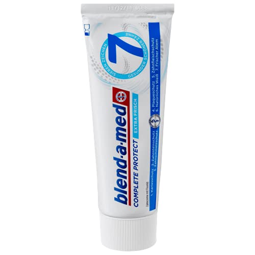 5 x Blend-a-med Complete Protect 7 Pasta de dientes extra fresca cada 75ml