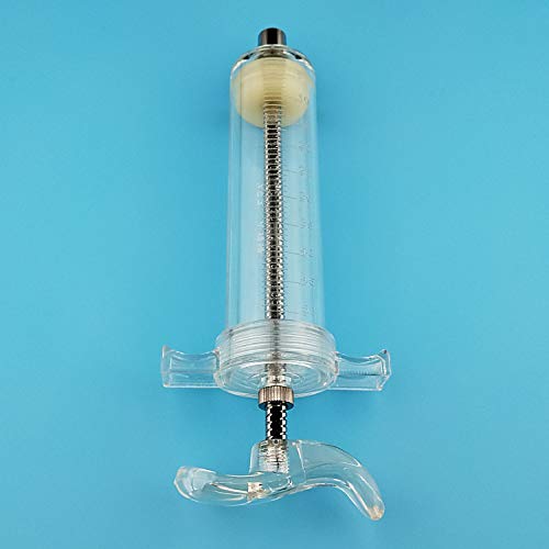50 ml de plástico Luer Lock Jeringa con 10 piezas 27 g 25 g 23 g 22 g 21 g 18 g 16 g 14 g 15 g Agujas azules aplicador de azul, dispensador de aceite (50ml)