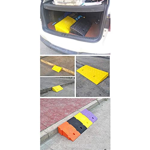 5CM Rampas para Bicicletas Rampas Ligeras para vehículos de Viaje portátiles Rampas de umbral de Paso Interior Escaleras para Ancianos Rampas para sillas de Ruedas (Tamaño: 50 * 22 * ​​?? 5CM)