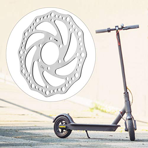 Accesorios de modificación de 6 agujeros Frenos de disco Delanteros Resistente a la corrosión Duradero, para Scooter eléctrico Bicicletas plegables