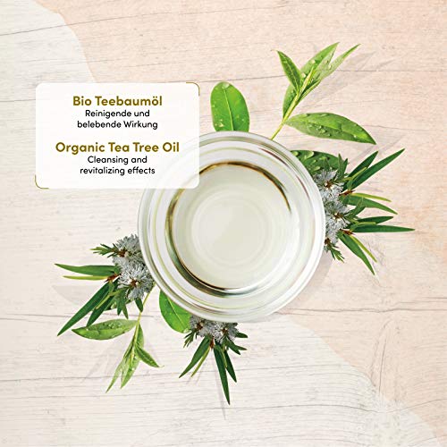 Aceite de Árbol del Té ORGÁNICO 30ml – Aceites Esenciales para Humidificador Árbol de Té 100% Puro - Aceite Esencial para Cara, Piel y Cabello – Vegano y Natural de Satin Naturel