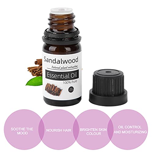 Aceite esencial de aromaterapia Kits de aceites esenciales orgánicos Aceite esencial floral para mujeres Aceite de fragancia terapéutica Aceite esencial antiarrugas para difusor, humidificador(04)