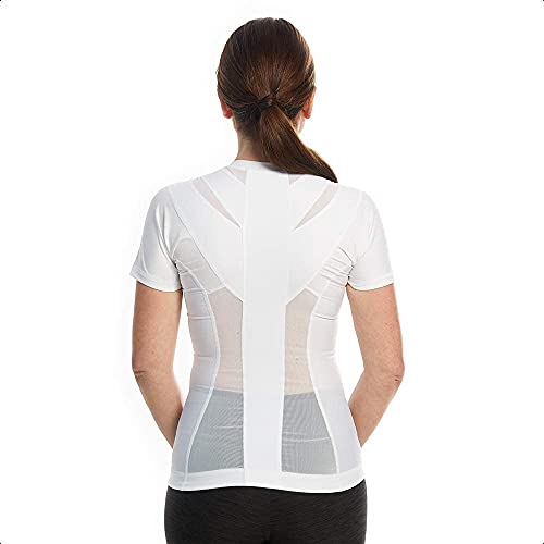 ActivePosture - Camiseta con Corrector de Postura para Espalda, Con Cremallera, Corrector de Hombros para Mujer, Cuenta con Tecnología Neuroband que Ayuda a Reducir Tensión, Dolor y Mejora la Postura