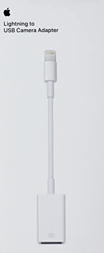 Adaptador de Conector Lightning a USB para cámaras