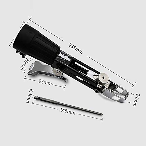 Adaptador de pistola de clavos de cadena, cargador de tornillo, destornillador de pared de yeso autoalimentado para taladros, de RB