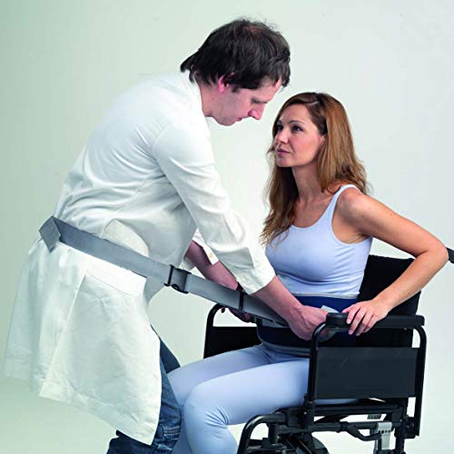 Adiggy Medical | Cinturón de Transferencia Ancianos con 4 asas | 2 tallas según contorno (Talla M)