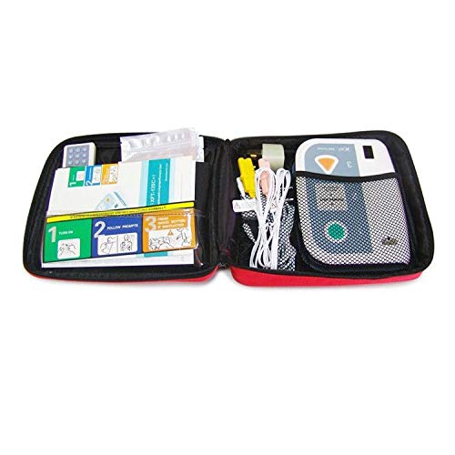 AED Trainer XFT-120C+ First Aid Training Kit CPR Teaching Defibrillator Device English Spanish Kit de Entrenamiento de Primeros Auxilios Dispositivo desfibrilador de enseñanza de RCP Inglés Español