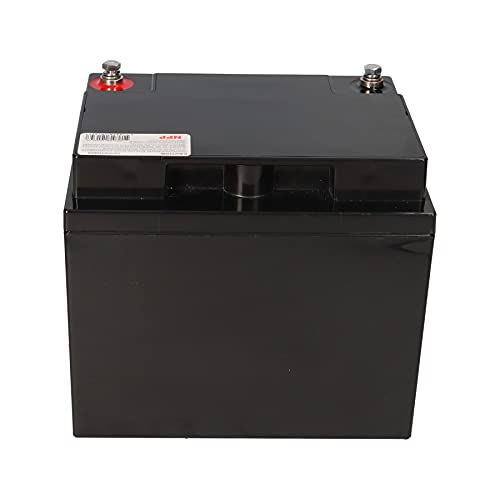 AGM - Batería de plomo (2 unidades, 12 V, 45 Ah, compatible con MP50-12C, WP50-12NE, 12LCP-50, REC50-12I
