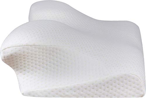 AIMO Almohada Tecnica Cervical MP014, diseñada Especialmente para los Que Duermen con el Brazo hacia atrás o Debajo de la Almohada.