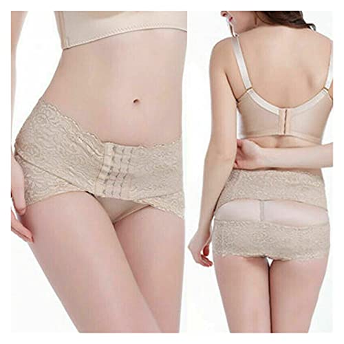 ALIUJUNAMZ Hip Up Pelvis Correction Belt Post Pregnancy Mujer Belly Adelgazamiento Pelvic Support Cuerpo Shaper (Color : Negro, Maternity Size : 3XL)