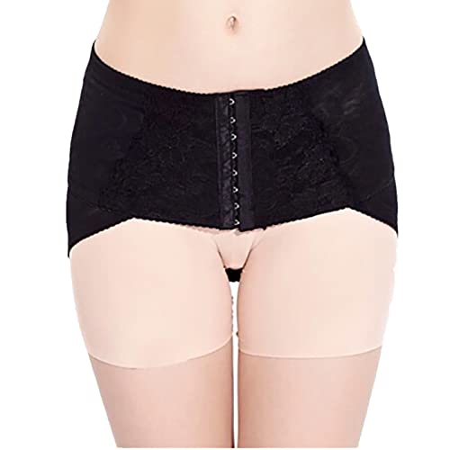 ALIUJUNAMZ Hip Up Pelvis Correction Belt Post Pregnancy Mujer Belly Adelgazamiento Pelvic Support Cuerpo Shaper (Color : Negro, Maternity Size : 3XL)