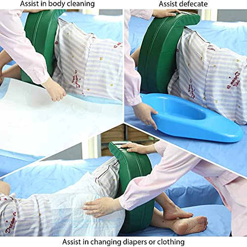 ALLWIN Paciente, Dispositivo De Giro, Parálisis, Reposo En Cama, Ayuda De Enfermería, A Los Ancianos, A Voltear La Almohadilla De Transferencia Impermeable Antiescaras De Cuero