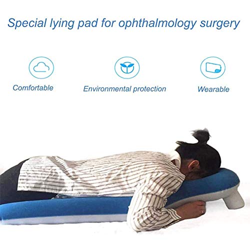 Almohada Boca Abajo Después De La Cirugía Ocular, para La Recuperación del Desprendimiento De Retina, Cómoda Almohada Ergonómica para El Descanso del Cuello Y La Cabeza