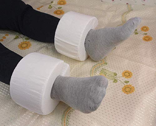 Almohada de Soporte para Elevador de pie de 1 par - Protección de Cojines de talón - Almohadas Protectoras de talón para úlceras por presión Alivio y Tratamiento de úlceras de talón per