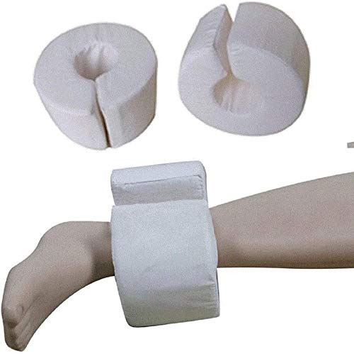 Almohada de Soporte para Elevador de pie de 1 par - Protección de Cojines de talón - Almohadas Protectoras de talón para úlceras por presión Alivio y Tratamiento de úlceras de talón per