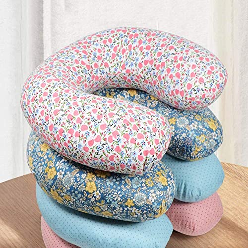 Almohada de Viaje Nueva Piel de alforfón en Forma de U Almohada Cervical Almohada Cuello en Forma de U En Forma de U Pillow Almohada de Carro Adecuado for Oficina de Viaje Conducción (Color: Color4)