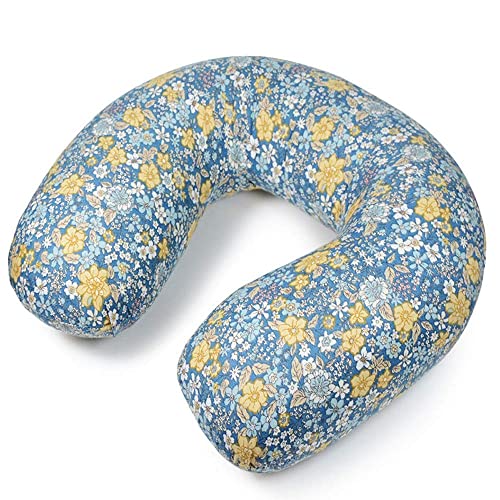 Almohada de Viaje Nueva Piel de alforfón en Forma de U Almohada Cervical Almohada Cuello en Forma de U En Forma de U Pillow Almohada de Carro Adecuado for Oficina de Viaje Conducción (Color: Color4)
