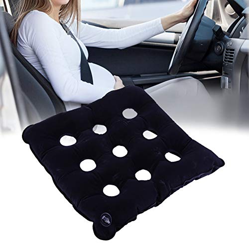 Almohada Para Glúteos, Asiento De Prevención De úlceras Por Presión Cojín Cuadrado Cojín Inflable Antiescaras(azul oscuro)