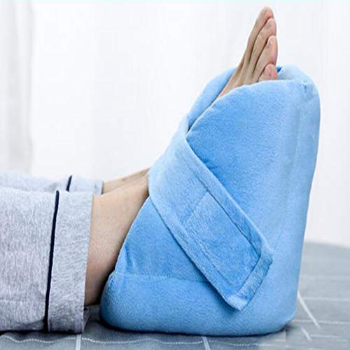 Almohadilla protectora para el talón,alivio eficaz úlcera por presión y alivio úlcera del talón,ideal para pies hinchados, almohadillas para el pie de protección para el talón cómodo 1pairs (21X21cm)
