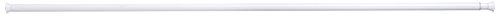Amazon Basics - Barra de tensión para cortina de ducha o marco de puerta, Blanco, 137 a 229 cm
