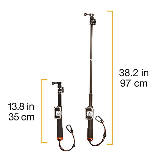 Amazon Basics - Brazo alargador remoto para GoPro