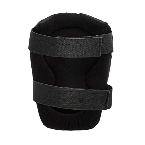 AmazonCommercial - Rodilleras antirrasguños, 24 cm, 1 par, color blanco