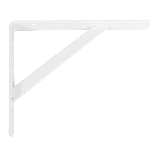 AMIG 5775 - Palomilla Modelo 9 | Soporte en acero | Acabado: Blanco | Medida: 400 X 275 mm | Peso máx. recomendado: 225 Kilogramos