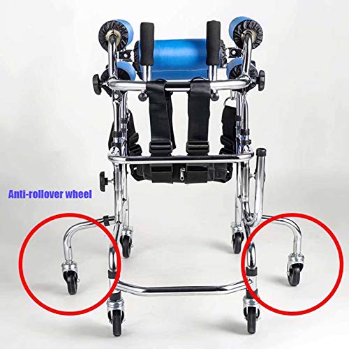 Andador para Niños con Parálisis Cerebral, Ayuda para Caminar De 6 Ruedas con Equipo De Movilidad De Asiento Andador Ligero Andador De Movilidad