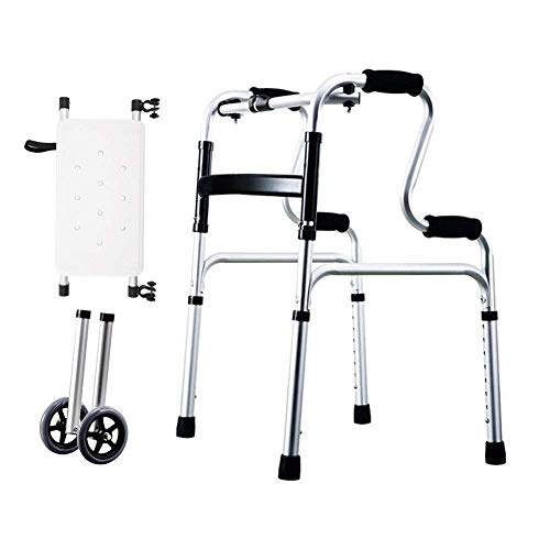 Andador para Personas Mayores Andador con Andador Auxiliar Andador para Ancianos, Discapacitados Aleación De Aluminio Capacidad De Carga Máxima 400 Libras (Tamaño: # 3) (# 3)