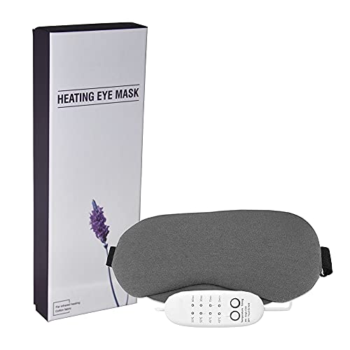 Antifaz Calor Blefaritis para Ojos Secos y Blefaritis Tratamiento, PJYU Mascara Ojos Blefaritis con Lavanda ideal para que Alivian los Ojos Cansados y Calmantes, MGD y Ojos de Orzuelo
