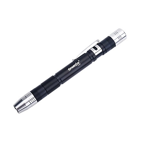 Antorcha UV LED Pen Light Torch Mini Antorcha UV Linterna, Mini bolsillo Linterna Penlight LED Super pequeña impermeable AAA LED Pen Light Antorcha linterna para médico Enfermera Camping Fishing Led L