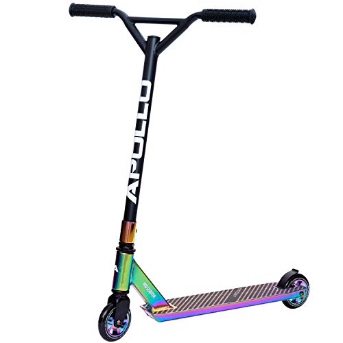 Apollo Stunt Scooter Star Pro - Stunt Scooter Pro robustos con rodamientos ABEC 9, Fun Scooter, Kick Scooter, Trick Scooter, Freestyle Scooter