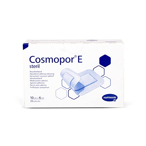 APOSITO ESTERIL COSMOPOR E 10X6 CAJA 25 UD