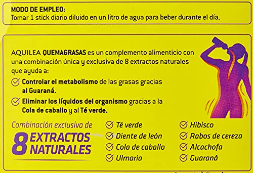 Aquilea Quemagrasas 15 Sticks