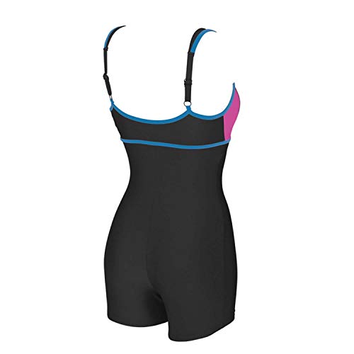 ARENA Bañador 1P Combishort Venus Combi Black/Shark Sport, Mujer, Black/Shark, 42