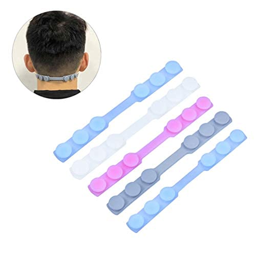 Artibest 5 Piezas M Ask Gancho de extensión para Orejas M Ask Extensión, Hebillas de Cuerda de extensión ajustador de protección para los oídos, Color al Azar