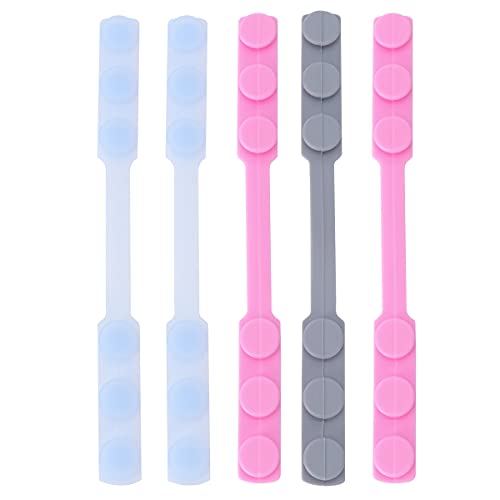Artibest 5 Piezas M Ask Gancho de extensión para Orejas M Ask Extensión, Hebillas de Cuerda de extensión ajustador de protección para los oídos, Color al Azar