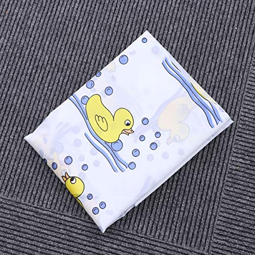 Artibetter Adorable Lavadora Cubierta Impermeable Impermeable Estampado de Rodillos Lavadora de Lavadora Protector de Lavadora para Lavamanos Secadores 1Pc