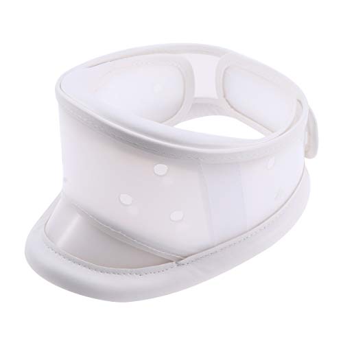 Artibetter Soporte de Cuello collarín Cervical Duro Ajustable para Alivio del Dolor de Cuello rígido - tamaño XL