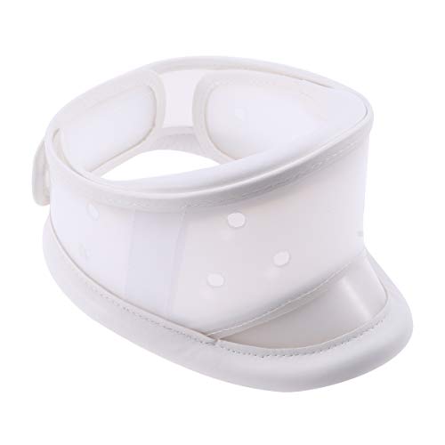 Artibetter Soporte de Cuello collarín Cervical Duro Ajustable para Alivio del Dolor de Cuello rígido - tamaño XL