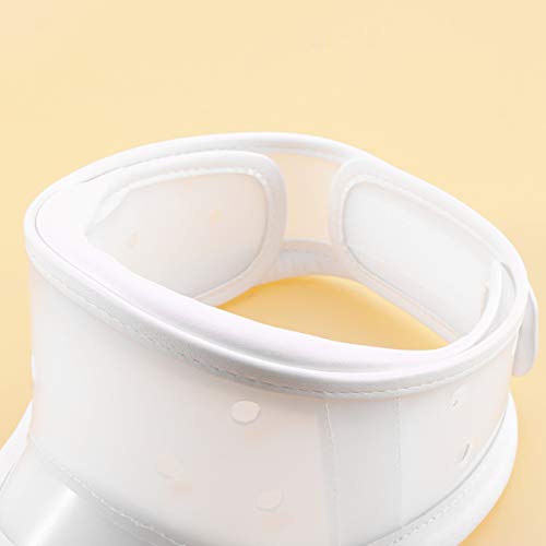 Artibetter Soporte de Cuello collarín Cervical Duro Ajustable para Alivio del Dolor de Cuello rígido - tamaño XL