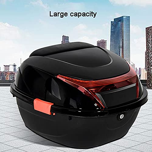 ASDQWER Baúl Moto Universal,Universal Baúl De Moto Scooter,Baul Top Case para Moto,Caja Superior Trasera De La Motocicleta,para Scooter De Motocicleta con Hardware De Montaje,Sapphire Blue