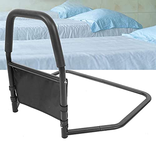 Asidero para Camas, Barra de Seguridad para Cama para discapacitados con Bolsa organizadora, Barra de Agarre para Asistencia de Cama de Hospital para el hogar, para Cama Doble, Cama Individual