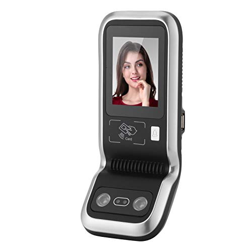 Asistencia de los empleados Tarjeta de identificación de 2,8 Pulgadas Pantalla a Color Sensi TFT de Infrarrojos Máquina de reconocimiento Facial con procesador de Cuatro núcleos a 1,5 GHz,