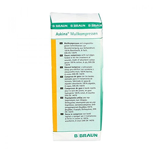 askina Mull compresas 5 x 5 cm, 100 St