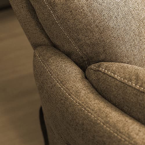 Astan Hogar Sillón Relax con Función Auto-Ayuda (Levanta Personas), Reclinación Eléctrica, Modelo Vito AH-AR10300CH, Chocolate,