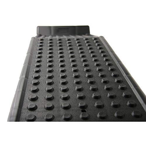 AUTOSTYLE rampas para Coche de hasta 3 toneladas - Espacio reducido, Set de 2, Anchas