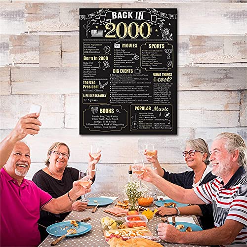 Back In 1971: Cartel de 50 Cumpleaños Cartel de Aniversario de Boda Suministros de Decoración de Aniversario Cartel de Fiesta Decor 8 x 10 Pulgadas