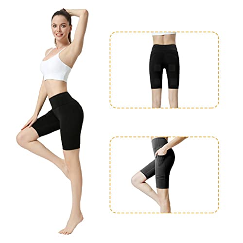 Bagima Leggings eléctricos de Levantamiento de Cadera - Pantalones de Yoga Delgados Pantalones Fitness levantadores de Cadera EMS Micro-Current Hip Trainer Shorts Dispositivo para glúteos